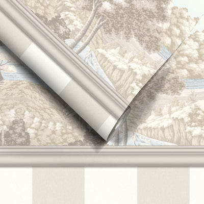 Bloomsbury Winter White Wallpaper