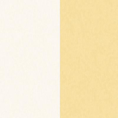 Awning Stripe Mellow Yellow Wallpaper