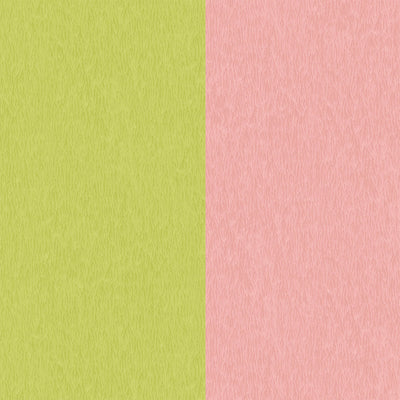 Awning Stripe Lime Rose Wallpaper