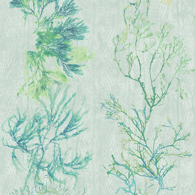 Seagrass Seaweed Stripe Aquamarine