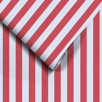 Jockey Stripe Helter Skelter Red Wallpaper