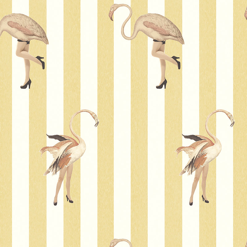 Marilyn Blondie Stripe Wallpaper