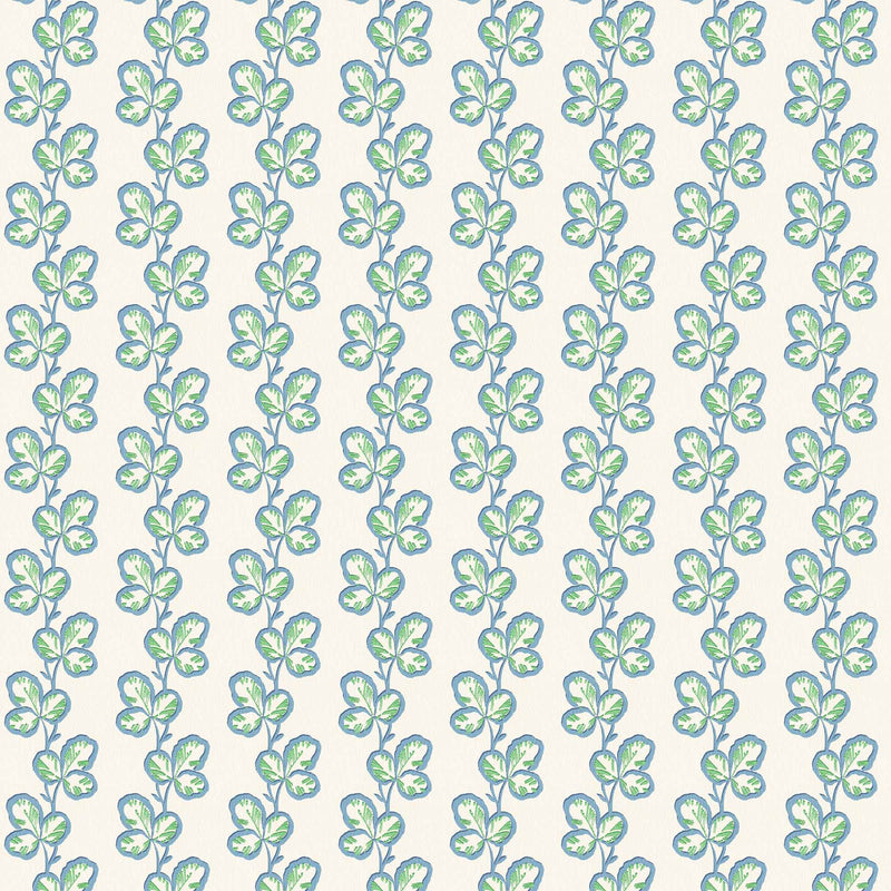 Paddy Denim Green Wallpaper