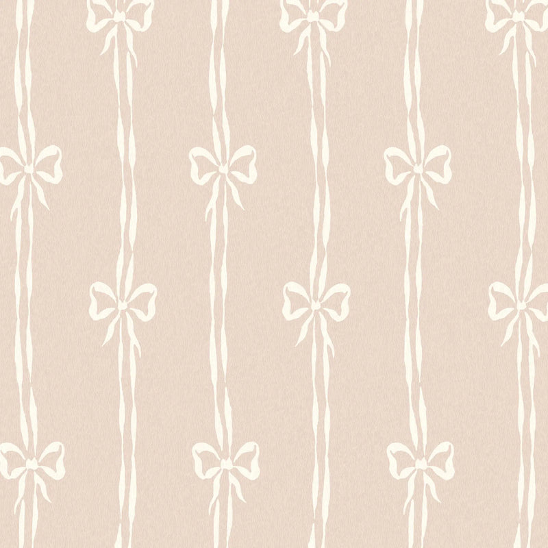 Bow Peep Plaster Pink Wallpaper