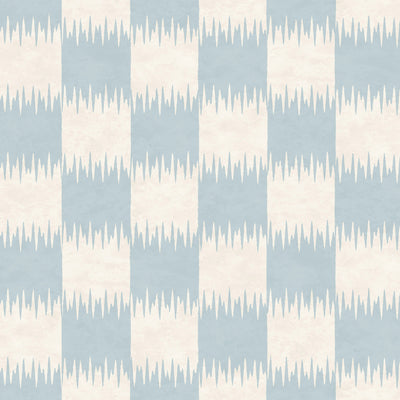 Checkmate Powder Blue Wallpaper