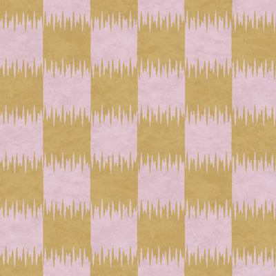 Checkmate Pistachio Cream Wallpaper