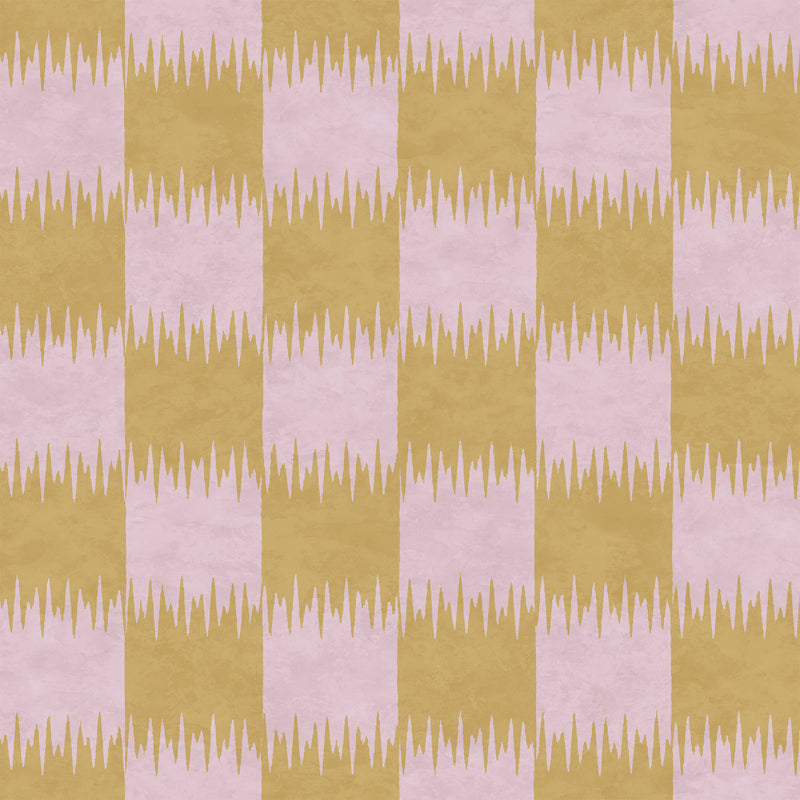 Checkmate Pistachio Cream Wallpaper