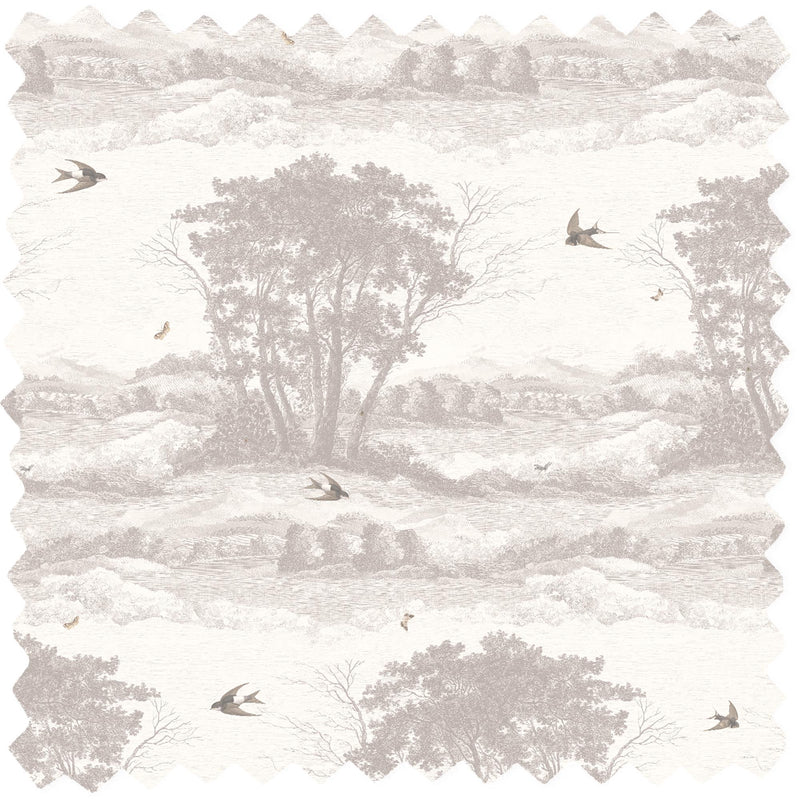 Zephyr Taupe Linen Fabric